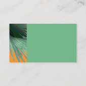 natuur visitekaartjes Tropische Palm Fotokunst (Achterkant)