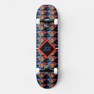 Natuur vismonogram personaliseren Persoonlijk Skateboard