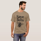 Natuur Vliegen Dier grappig T-shirt (Voorkant volledig)