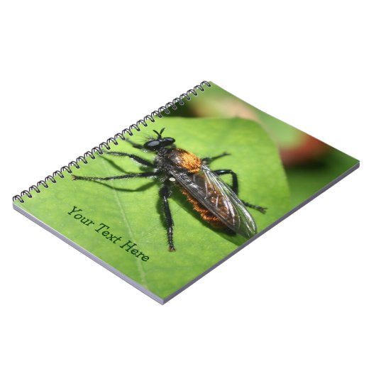 Natuur vliegend insect notitieboek (Linkerzijde)