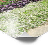 Natuur Vloertuin Foto Afdruk (Hoek)