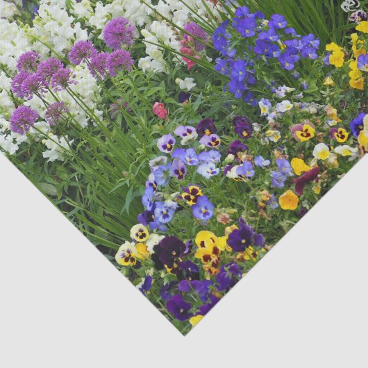 Natuur Vloertuinkleurige foto Tissuepapier (Detail)