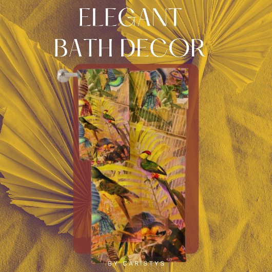 Natuur Vogel Wildlife Scene Bad Handdoek