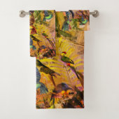 Natuur Vogel Wildlife Scene Bad Handdoek (Insitu)