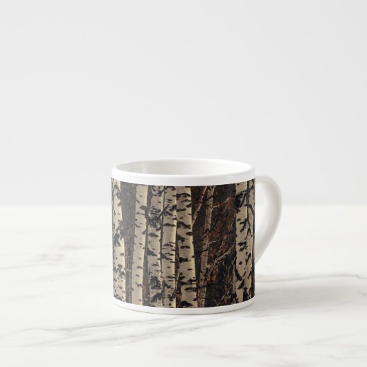 Natuur vogelbomen espresso kop (Voorkant rechts)