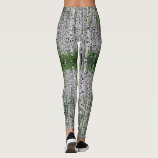 Natuur vogelbomen leggings (Achterkant)