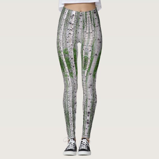 Natuur vogelbomen leggings (Voorkant)
