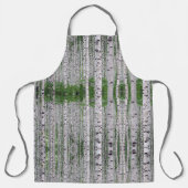 Natuur vogelbomen schort (Voorkant)