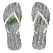 Natuur vogelbomen teenslippers (Voetbed)