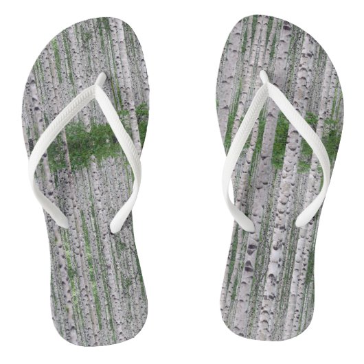 Natuur vogelbomen teenslippers (Voetbed)