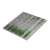 Natuur vogelbomen tegeltje (Zijkant)