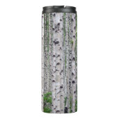 Natuur vogelbomen thermosbeker (Achterkant)