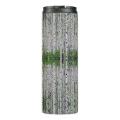 Natuur vogelbomen thermosbeker (Achterkant)