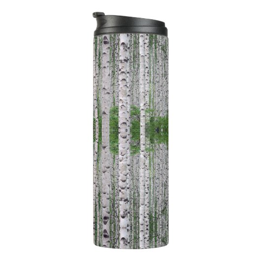 Natuur vogelbomen thermosbeker (Geroteerd rechts)