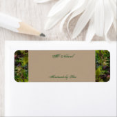 Natuur volledig natuurlijke gepersonaliseerde labe etiket (Insitu)