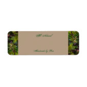 Natuur volledig natuurlijke gepersonaliseerde labe etiket (Voorkant)