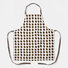 Natuur voor feestdagen Pinecone Pattern Schort