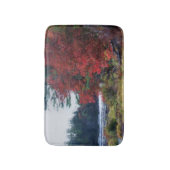 Natuur voor herfst Foliage Pond Painting Badmat (Voorkant Verticaal)