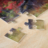 Natuur voor herfst Foliage Pond Painting Legpuzzel (Zijkant)