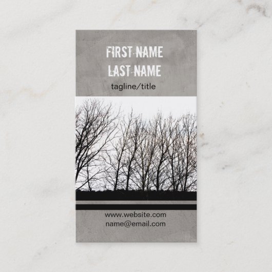 natuur voor persoonlijke visitekaartjes (Voorkant)