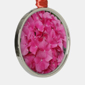 Natuur voor roze bloem fotografie metalen ornament (Rechts)