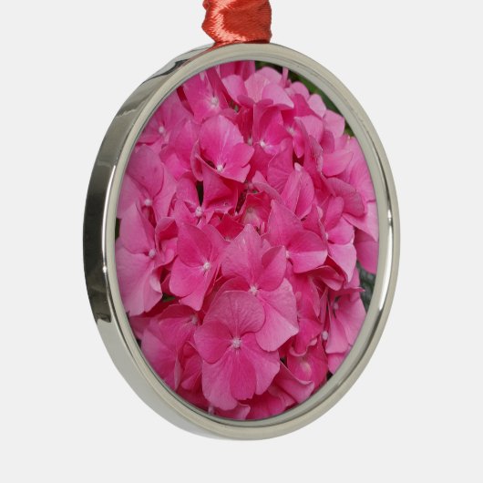 Natuur voor roze bloem fotografie metalen ornament (Rechts)
