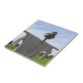 Natuur voor tuinbouwnijverheid tegeltje (Zijkant)