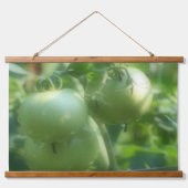 Natuur voor tuingroenten en tomaten hangend wandkleed (Voorkant)