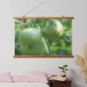 Natuur voor tuingroenten en tomaten hangend wandkleed (Slaapkamer)