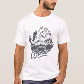 Natuur voor vliegende eagle-vogelpest t-shirt (Voorkant)