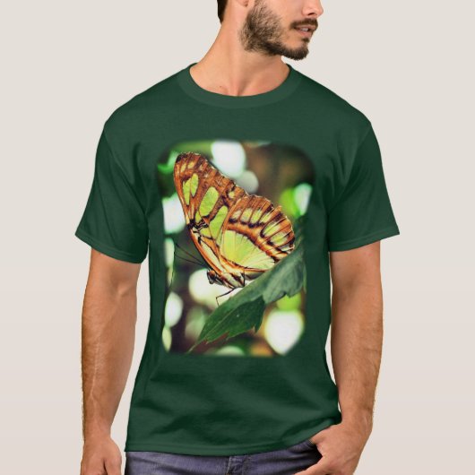 Natuur voor vlinder die kijkt t-shirt (Voorkant)