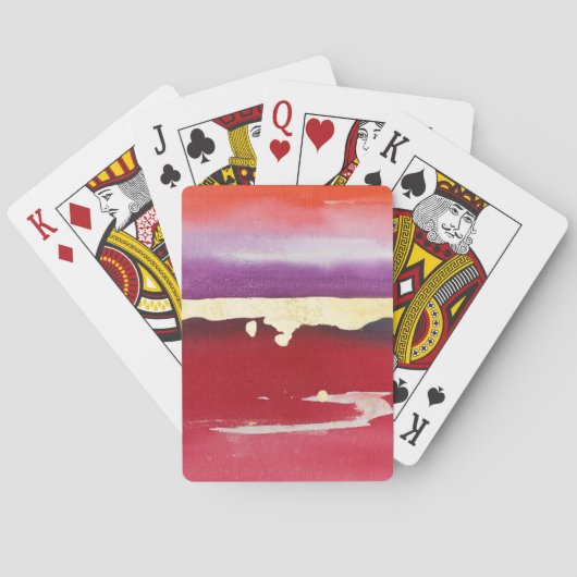 Natuur voor Vrede II Pokerkaarten (Achterkant)