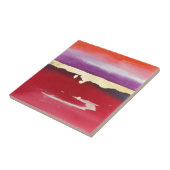 Natuur voor Vrede II Tegeltje (Zijkant)