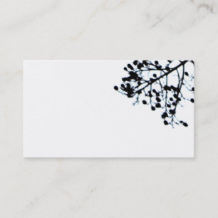 natuur voor zakelijke kaart sjabloon eenvoudig ele visitekaartje