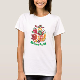 Natuur vruchten t-shirt