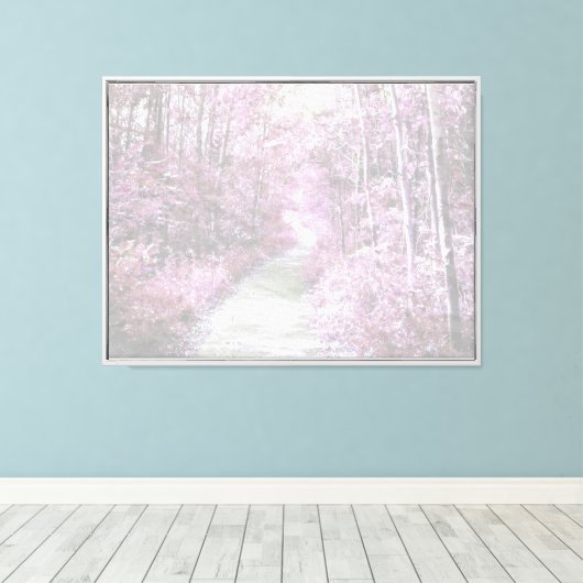 Natuur Walk Canvas Afdruk (Insitu (Houten vloer))