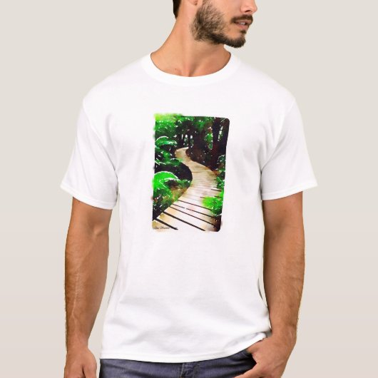 Natuur Walk T Shirt (Voorkant)