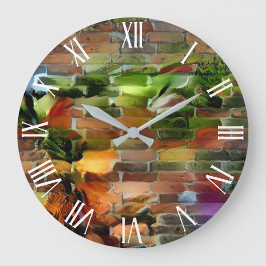 Natuur Wall Art Dream Grote Klok (Voorkant)