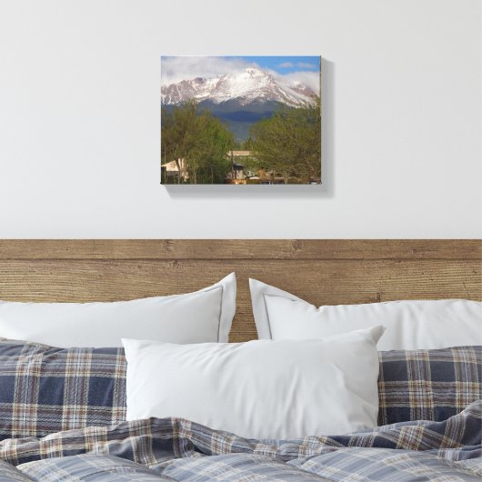 Natuur wandkunst canvas afdruk (Insitu (Slaapkamer))