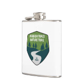 Natuur wasspoor heupfles (Links)