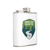 Natuur wasspoor heupfles (Rechts)