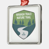 Natuur wasspoor metalen ornament (Links)