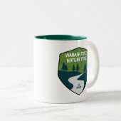 Natuur wasspoor tweekleurige koffiemok (Voorkant rechts)