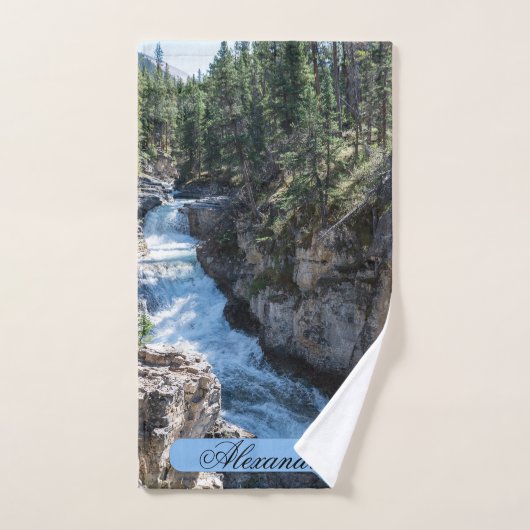 Natuur Waterfall, Stanley Herfsten Bad Handdoek (Handdoek)