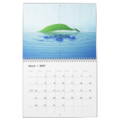 Natuur, Waterhemel en bladeren 2012 Kalender (Mar 2027)