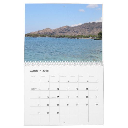 natuur waterval afbeelding Toevoegen jouw tekst 20 Kalender (Mar 2026)