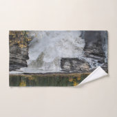 Natuur Waterval, Herfsten van Athabasca Bad Handdoek (Handdoek)