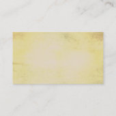 natuur waterverf bomen artistiek gebruik visitekaartje (Achterkant)