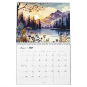 Natuur Waterverf Landschapskalender Kalender (Mar 2027)