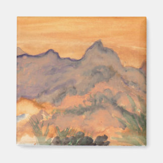 Natuur waterverf magneet